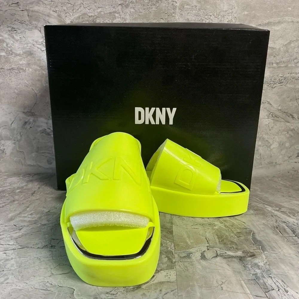 DKNY Womens Laren Slip On Casual Slide Sandals - Picture 4 of 4